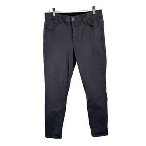 Democracy "Ab" Technology Grey Skinny Pants Mid Rise Work Office Womens 8